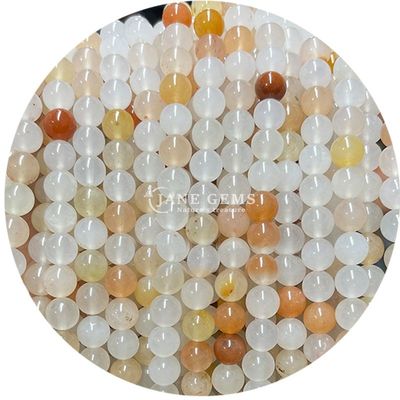 Groothandel Natuurlijke kristal edelsteen Ronde kralen Ronde losse kralen Accessoires Steen kralen Spasser voor sieraden maken Diy