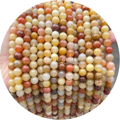 Groothandel Natuurlijke kristal edelsteen Ronde kralen Ronde losse kralen Accessoires Steen kralen Spasser voor sieraden maken Diy