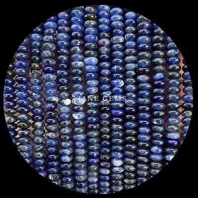 Verscheidene edelstenen Rondelle Abacus vorm Sodalite groene Aventurine losse kralen strengen voor sieraden ontwerp
