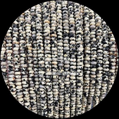 Natuurlijke edelsteen Rondelle Abacus Shape Bead Pink Aventurine Lapis Lazuli Loose Bead Strands voor genezende energie