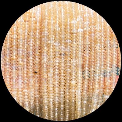 Edelstenen kraal maat Rondelle Abacus vorm Edelsteen gekke agaat Aquamarijn losse kraal strengen voor sieraden maken
