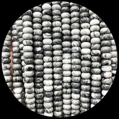 Persoonlijke maat Edelstenen Perlen Rondelle Abacus Shape Edelsteen Carneliaans Helder Kwartz Losse Perlen Strengen voor Juwelen maken