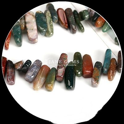 Natuurlijke edelsteen Onregelmatige tandvorm Lapis Lazuli Carnelian chip grind losse kralen strengen voor zelfstandig sieraden maken