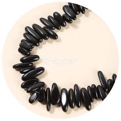 Natuurlijke edelsteen Onregelmatige tandvorm Zonnestenen Tiger's Eye Chip Gravel Loose Bead Strands voor het maken van juwelen