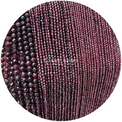 Kleine facetten Natural Crystal Gemstone Verschillende stenen soorten Losse kralen Strengen voor DIY Juwelen maken