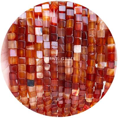 Groothandel Natuurlijke kristal edelstenen Vierkante vorm Perlen Kubus losse steenperlen Accessoires Kubusperlen Spanners voor sieraden