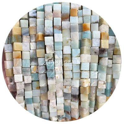 Groothandel Natuurlijke kristal edelstenen Vierkante vorm Perlen Kubus losse steenperlen Accessoires Kubusperlen Spanners voor sieraden