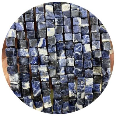 Groothandel Natuurlijke kristal edelstenen Vierkante vorm Perlen Kubus losse steenperlen Accessoires Kubusperlen Spanners voor sieraden