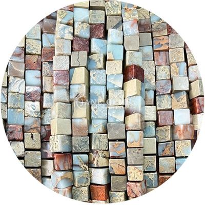 Groothandel Natuurlijke kristal edelstenen Vierkante vorm Perlen Kubus losse steenperlen Accessoires Kubusperlen Spanners voor sieraden