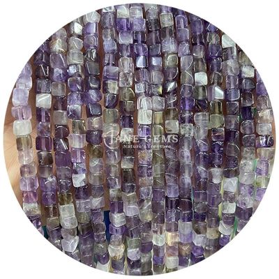 Groothandel Natuurlijke kristal edelstenen Vierkante agaat kralen Kubus losse turquoise kralen accessoires Spacers voor sieraden maken