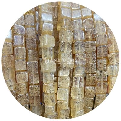 Groothandel Natuurlijke kristal edelstenen Vierkante agaat kralen Kubus losse turquoise kralen accessoires Spacers voor sieraden maken