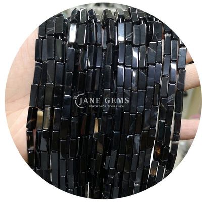 Groothandel Echte losse edelstenen kralen rechthoekige kubus losse stenen kralen Spacers Accessoires voor Diy Juwelen