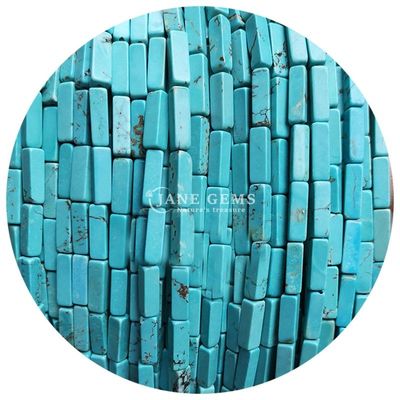 Groothandel Echte losse edelstenen kralen rechthoekige kubus losse stenen kralen Spacers Accessoires voor Diy Juwelen