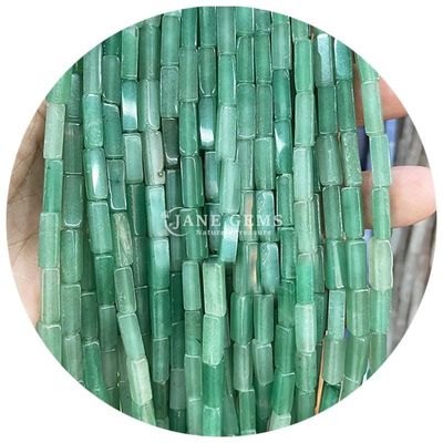 Groothandel Echte losse edelstenen kralen rechthoekige kubus losse stenen kralen Spacers Accessoires voor Diy Juwelen