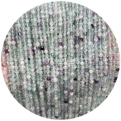 Edelstenen Perlen Natuurlijk kristal Ronde vorm Kleine Amazone Apatite Losse perlen Strengen voor armbanden