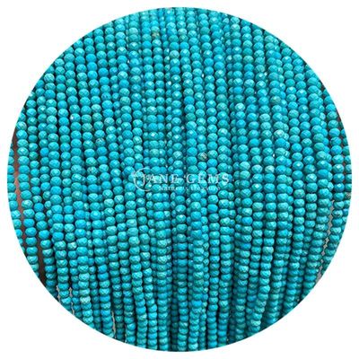 Edelstenen Perlen Natuurlijk kristal Ronde vorm Kleine Amazone Apatite Losse perlen Strengen voor armbanden