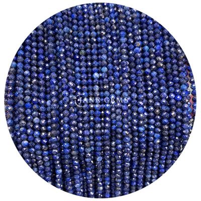Edelstenen Perlen Natuurlijk kristal Ronde vorm Kleine lapis lazuli Amethyst Losse perlen strengen voor armbanden