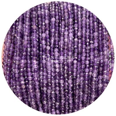 Edelstenen Perlen Natuurlijk kristal Ronde vorm Kleine lapis lazuli Amethyst Losse perlen strengen voor armbanden