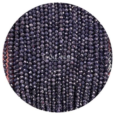 Edelstenen Perlen Natuurlijk kristal Ronde vorm Kleine blauwe zandsteen Labradorite Losse perlen strengen voor armbanden