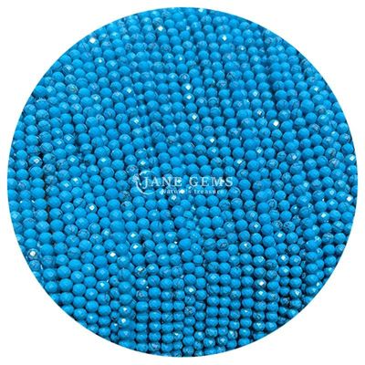 Edelstenen Perlen Natuurlijk kristal Ronde vorm Kleine Dalmatische jaspis Rubine Zoisite Losse perlen Strengen voor armbanden