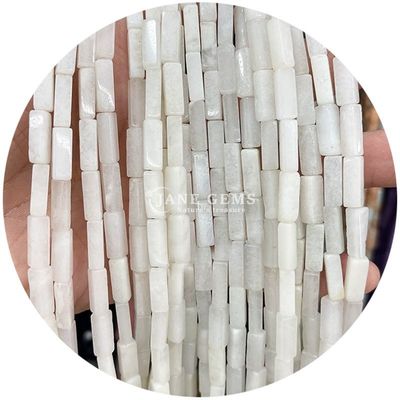 Groothandel Natuurlijke kristal edelstenen rechthoekige kubusperlen losse stenen perlen accessoires kubusperlen afstandsbediening voor sieraden