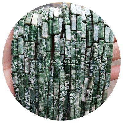 Groothandel Natuurlijke kristal edelstenen rechthoekige kubusperlen losse stenen perlen accessoires kubusperlen afstandsbediening voor sieraden