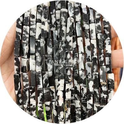 Groothandel Natuurlijke kristal edelstenen rechthoekige kubusperlen losse stenen perlen accessoires kubusperlen afstandsbediening voor sieraden
