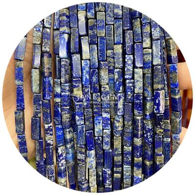 Groothandel Natuurlijke kristal edelstenen rechthoekige kubusperlen losse stenen perlen accessoires kubusperlen afstandsbediening voor sieraden