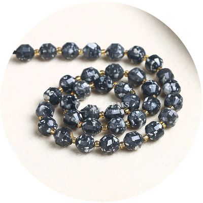 Groothandel Natuurlijke kristal edelstenen Olijfvormige kralen Gefacetteerde losse stenen kralen Accessoires Rhombus Kralen Spacer