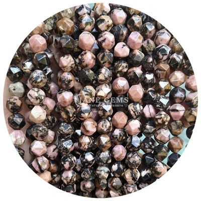 Groothandel Natuurlijke kristal edelstenen gefascieerde kralen gefascieerde losse stenen kralen accessoires Rombus kralen afstandsbediening voor sieraden