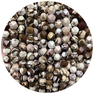 Groothandel Natuurlijke kristal edelstenen gefascieerde kralen gefascieerde losse stenen kralen accessoires Rombus kralen afstandsbediening voor sieraden