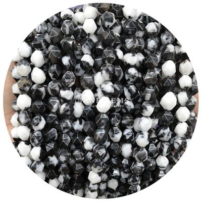 Groothandel Natuurlijke kristal edelstenen gefascieerde kralen gefascieerde losse stenen kralen accessoires Rombus kralen afstandsbediening voor sieraden