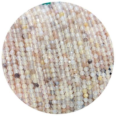 Edelstenen Perlen Natuurlijk kristal Ronde vorm Kleine topaas Rood Aventurijn Losse perlen strengen voor armbanden