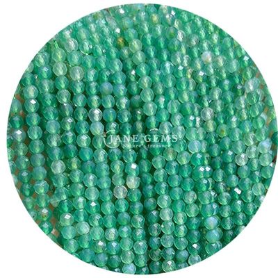 Edelstenen Perlen Natuurlijke kristal gevels Ronde vorm Klein Morganite Zwart Rutileerd Kwartz Losse Perlen Strengen voor Armbanden