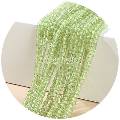 Groothandel Steen losse kralen Natuurlijke echte kristal edelsteen losse kralen Vierkante kubus losse kralen voor het maken van armbanden
