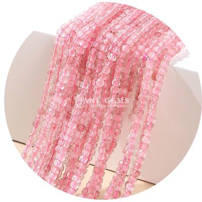 Groothandel Steen losse kralen Natuurlijke echte kristal edelsteen losse kralen Vierkante kubus losse kralen voor het maken van armbanden