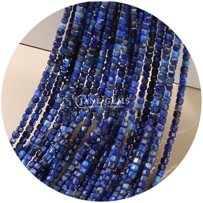 Groothandel Steen losse kralen Natuurlijke echte kristal edelsteen losse kralen Vierkante kubus losse kralen voor het maken van armbanden