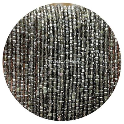 Groothandel Natuurlijke kristal edelsteen losse kralen Vierkante kubus losse kralen Amethyst Tourmaline Tiger Eye Bead voor sieraden