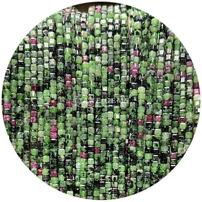 Groothandel Natuurlijke kristal edelsteen losse kralen Vierkante kubus losse kralen Amethyst Tourmaline Tiger Eye Bead voor sieraden