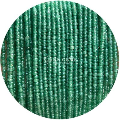 Verschillende soorten van Chalcedonie Edelstenen Perlen Natuurlijke kristal gevelvormige abacusvorm Kleine losse perlen strengen voor armbanden