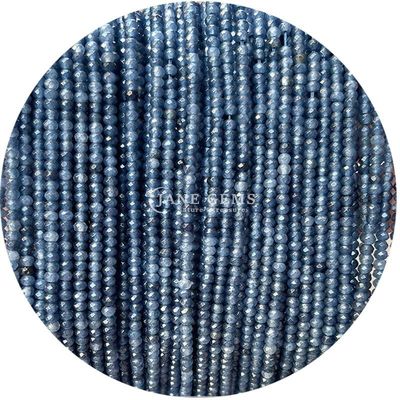 Wit Zwart Chalcedonie Edelstenen Perlen Natuurlijk Kristal Gevelvormige Abacusvorm Kleine losse perlenstrengen voor armbanden