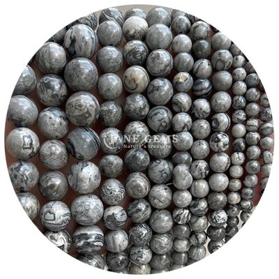 Groothandel Natuursteen Jaspis Ronde losse kralen 8mm Labradorite losse kralen Roos kwarts Ronde kralen Afstanden voor sieraden