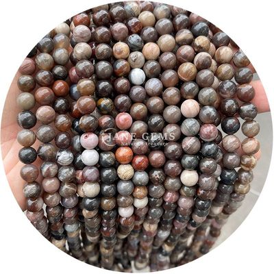 Groothandel Natuursteen Jaspis Ronde losse kralen 8mm Labradorite losse kralen Roos kwarts Ronde kralen Afstanden voor sieraden