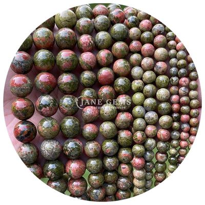 Groothandel Natuursteen Jaspis Ronde losse kralen 8mm Labradorite losse kralen Roos kwarts Ronde kralen Afstanden voor sieraden