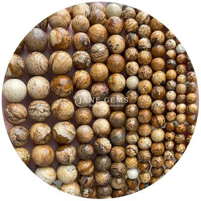 Groothandel Natuursteen Jaspis Ronde losse kralen 8mm Labradorite losse kralen Roos kwarts Ronde kralen Afstanden voor sieraden