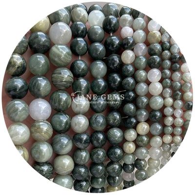 Groothandel Natuursteen Ronde losse kralen 8 mm Roze zebra Jasper losse kralen Tourmaline Ronde kralen Afstanden voor sieraden