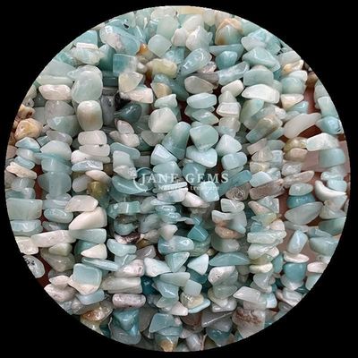 Moganite Amazoneite Apatite Edelstenen Perlen Natuurlijk Kristal Onregelmatige Vorm Splinterkorrel Grot Steen Losse Perlen Strengen Voor Armbanden