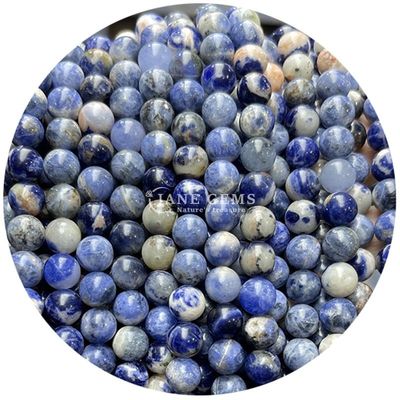 Groothandel Natuurlijke edelstenen Ronde losse kralen 8 mm Hematite losse kralen Lava steen Ronde agaat kralen Afstandsmeters voor sieraden M