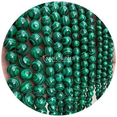 Groothandel Natuurlijke edelstenen Ronde losse kralen 8 mm Hematite losse kralen Lava steen Ronde agaat kralen Afstandsmeters voor sieraden M