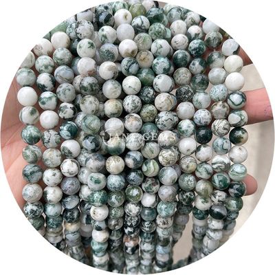 Groothandel Natuurlijke edelstenen Ronde losse kralen 8 mm Hematite losse kralen Lava steen Ronde agaat kralen Afstandsmeters voor sieraden M